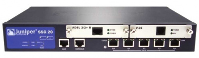 Шлюз безопасности Juniper SSG-20-SB-ADSL2-B
