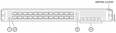 Интерфейсный модуль Juniper MX10K-LC2101