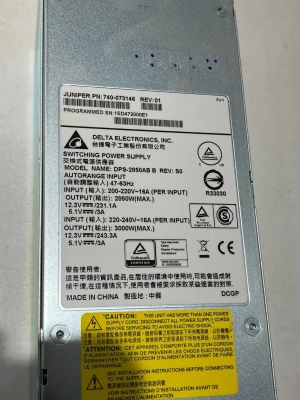 Блок питания Juniper JNP10K-PWR-AC