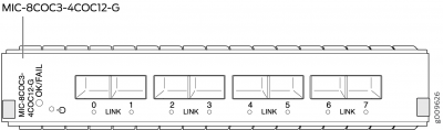 Интерфейсный модуль Juniper MIC-8COC3-4COC12-G